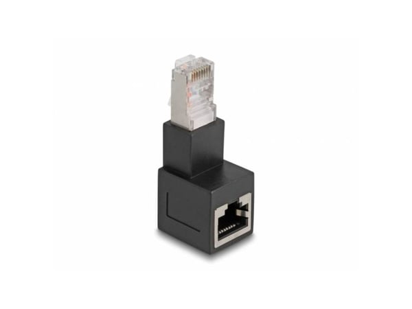 Delock - Modulinnlegg - 90° downwards angle - CAT 6/6a - RJ-45