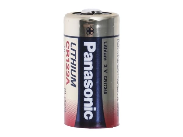 Panasonic CR-123APA/1B, Kertakäyttöinen akku, Litium, 3 V, 1 kpl, Lieriömäinen