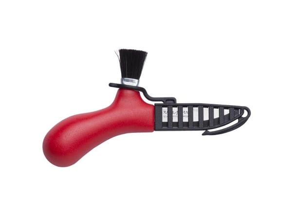 Morakniv Karl-Johan, Sieniveitsi, Drop point -terä, Ruostumaton teräs, Polypropeeni (PP), Punainen, 2 työkalua