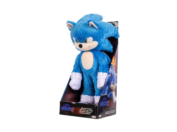 Sonic the Hedgehog 3 Deluxe 13" Sonic, Sarjakuvahahmo, 3 vuosi/vuosia