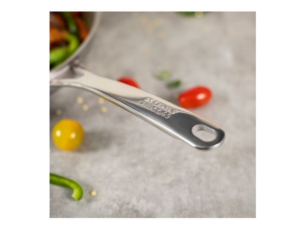 KUHN RIKON Allround stekepannesett, Rund, Allsidig stekepanne, Rustfritt stål, Rustfritt stål, 240 °C, Rustfritt stål