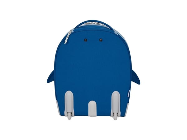 Samsonite Happy Sammies Eco, Tralle, Blå, Penguin Peter, 2 hjul, Glidelås, Dyremønster