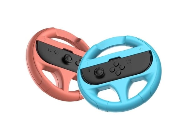 Subsonic SA5718, Nintendo Switch, Nintendo Switch 2, Hjulmodifikasjon, Rød, Turkis, Nintendo, Joy-Con, 2 stykker