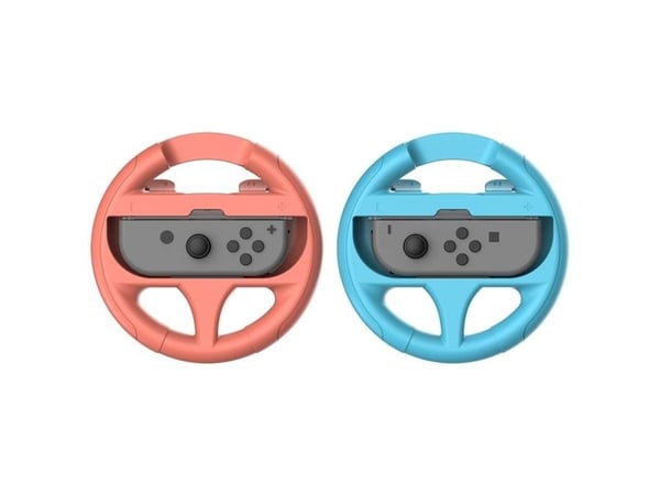 Subsonic SA5718, Nintendo Switch, Nintendo Switch 2, Hjulmodifikasjon, Rød, Turkis, Nintendo, Joy-Con, 2 stykker