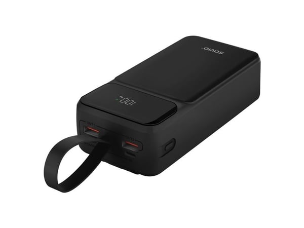 Savio BA-10, 10000 mAh, Svart