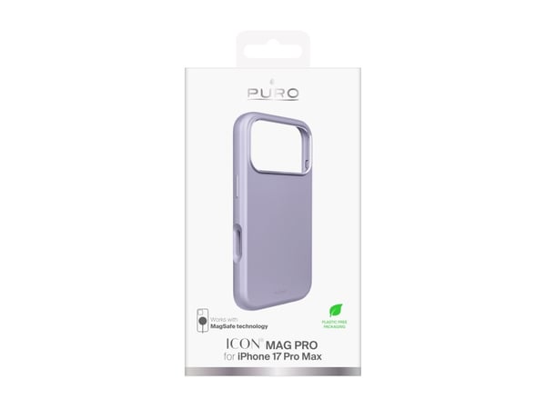 Pure Icon Mag Pro Liquid silikonveske for iPhone 17 Pro Max kompatibel med MagSafe, med kamerabeskyttelse og knapper i aluminium - rosa