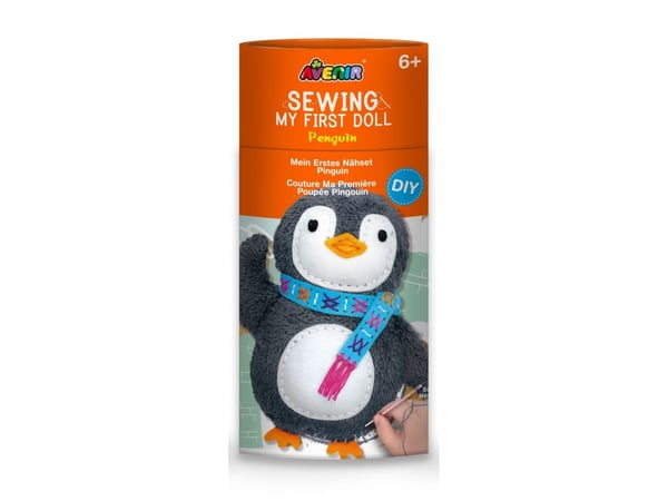Min første dukke å sy - Penguin