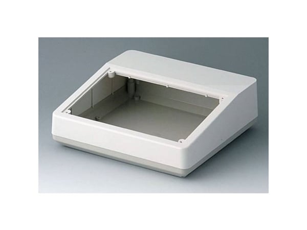 OKW AS054468 pultkabinett (B x H x D) 228 x 76 x 216 mm ABS, aluminium (anodisert) - 1 stk