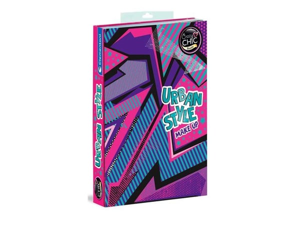 Clementoni Crazy Chic Urban style - Book cosmetic bag