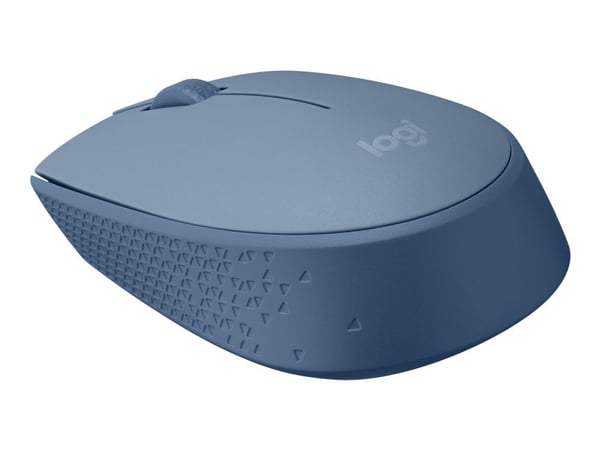 Logitech M171 - Mus - høyre- og venstrehendt - trådløs - 2,4 GHz - trådløs mottaker (USB) - BlueGrey