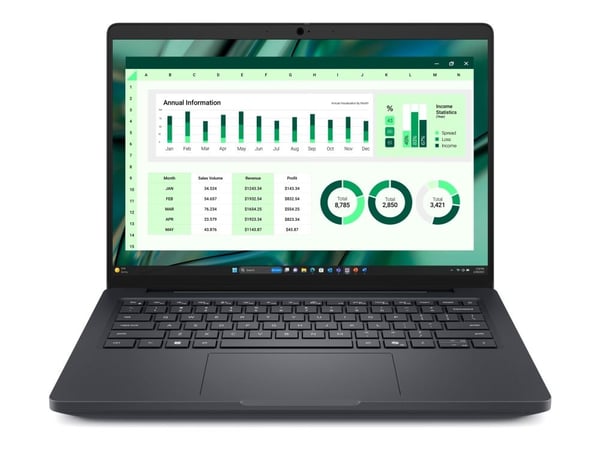 Dell Pro Max 14 MC14250 - AI PC - Intel Core Ultra 7 - 265H / inntil 5.3 GHz - vPro Enterprise - Win 11 Pro - RTX PRO 500 Blackwell - 16 GB RAM - 5...