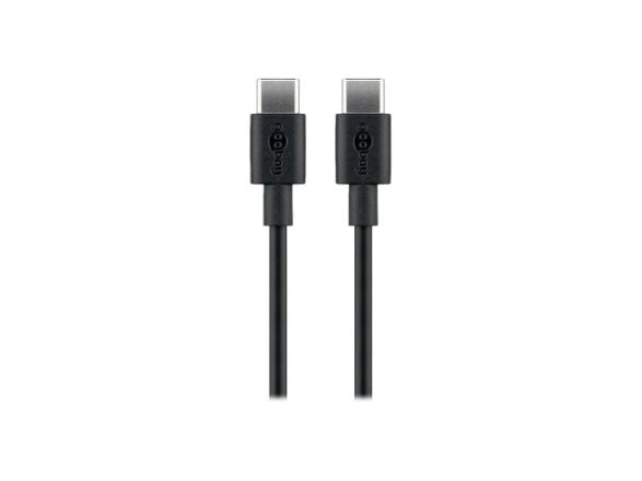 USB-kabel Goobay USB-C til USB-C 1 m svart (533568)