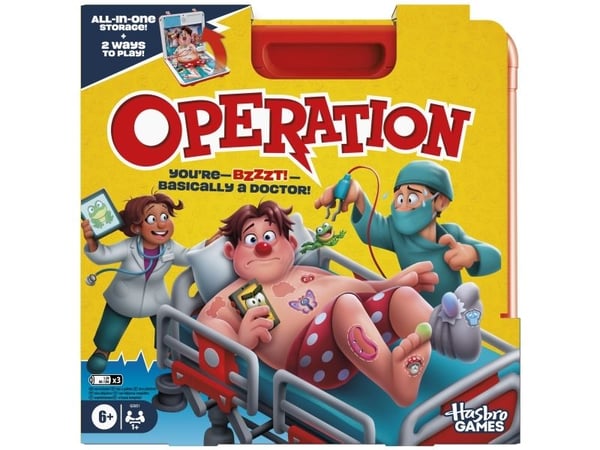 HASBRO GAMING OPERATION - brädspel