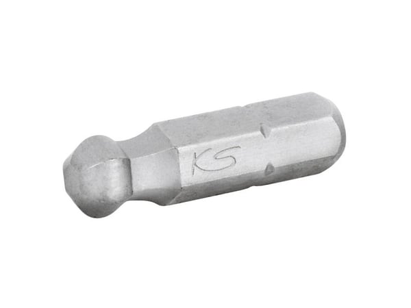 KS TOOLS 1/4" CLASSIC bit innvendig sekskant, 25 mm, kulehode, 1/4 (911.3724)
