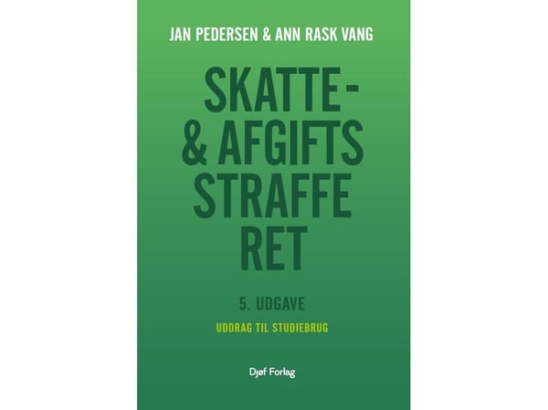 Utdrag av skatte- og avgiftsstrafferetten | Språk: Dansk