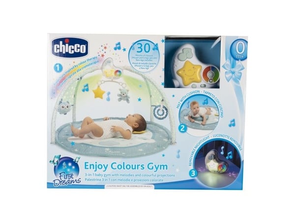 Chicco vauvamatto 3in1 melodioilla ja projektorilla sininen