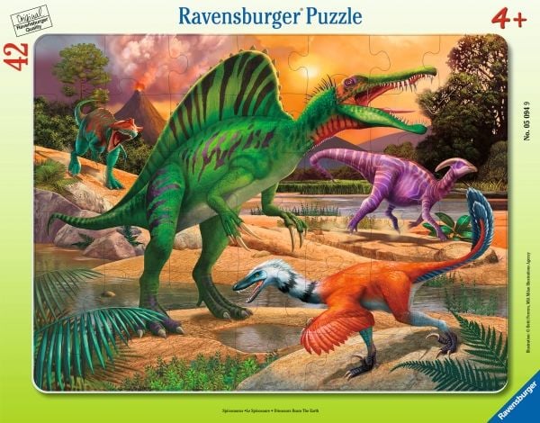 Ravensburger Dėlionė 42 vnt - Dinozaurai