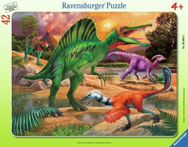 Ravensburger Dėlionė 42 vnt - Dinozaurai