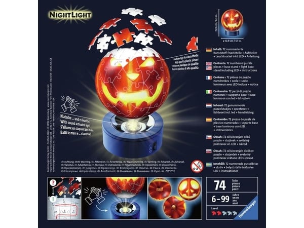 Ravensburger 4005556112531, 72 År