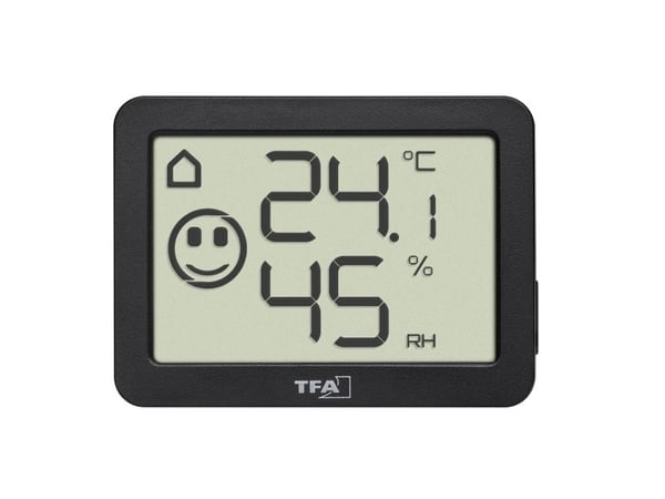 TFA Dostmann 30.5055.01 Termo- /hygrometri Sort