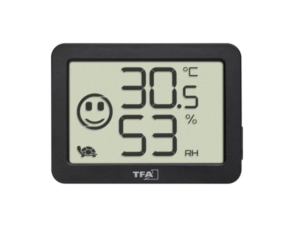 TFA Dostmann 30.5055.01 Termo- /hygrometri Sort