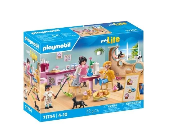 Playmobil 71744, Dyrekafé, 4 år, Flerfarget, Plast