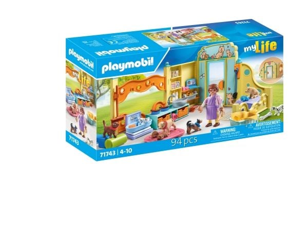 Playmobil 71743, Kjæledyrhus, 1 år, Flerfarget, Plast