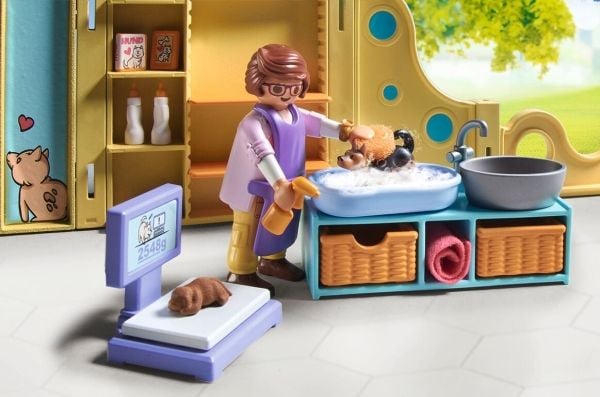 Playmobil 71743, Kjæledyrhus, 1 år, Flerfarget, Plast