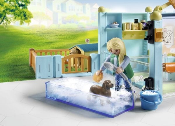 Playmobil 71742, Dyrehotell, 4 år, Flerfarget, Plast