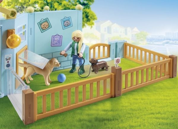 Playmobil 71742, Dyrehotell, 4 år, Flerfarget, Plast