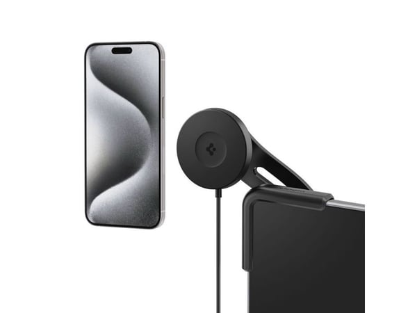 Spigen ITLST90W, Automaattinen, USB, Langaton lataus, Musta
