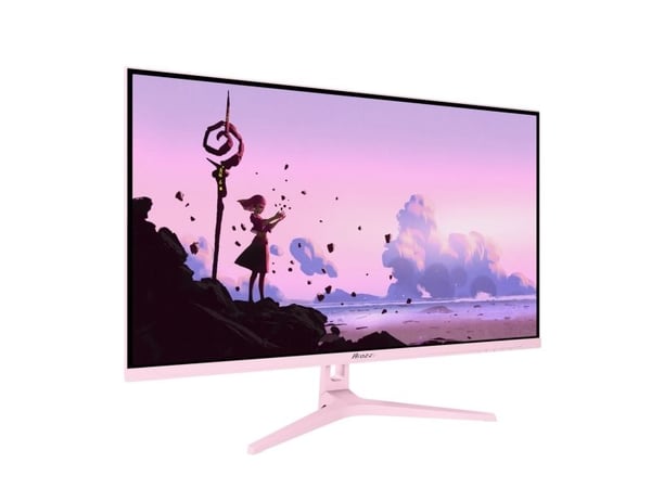 Arozzi Nova 32“ IPS 180Hz - Gaming Monitor - Pink