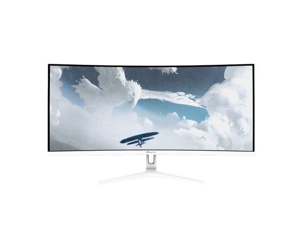 Arozzi Nova 34“ Curved VA 165Hz - Gaming Monitor - White