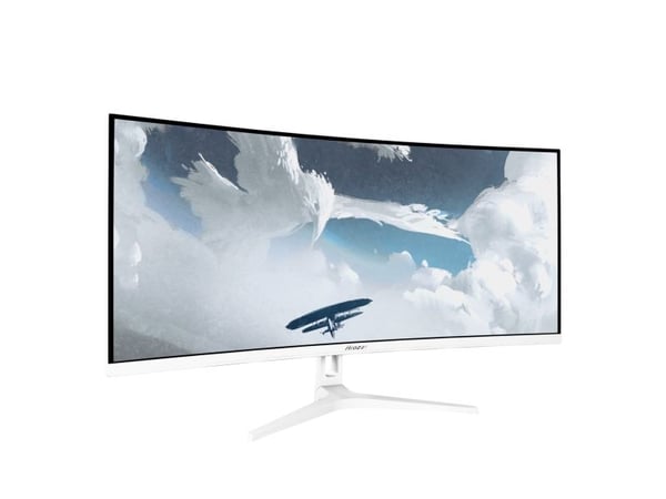 Arozzi Nova 34“ Curved VA 165Hz - Gaming Monitor - White