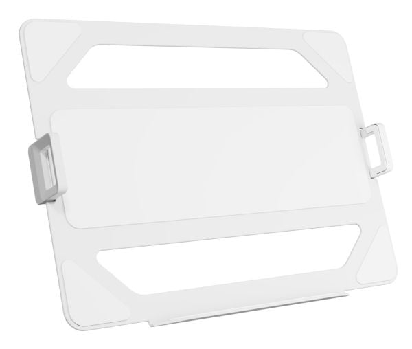 Arozzi AZ-ALZARE-LH-WT, Ställ till bärbara datorer, Vit, 27,9 cm (11"), 45,7 cm (18"), 75 x 75 mm, 304 mm