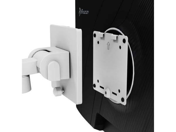 Arozzi Alzare Neo Pro - Gas Spring Monitor Arm - White