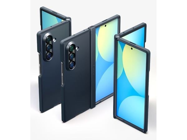 Spigen Tough Armor Pro, Etui, Samsung, Galaxy Z Fold 7, 20,3 cm (8"), Mørkeblå