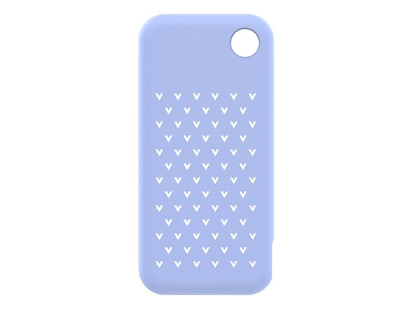 Verbatim Pocket - Color Edition - SSD - 1 TB - nøkkelring med kabelfestet - ekstern (bærbar) - M.2 - USB 3.2 Gen 2 (USB-C kontakt) - hvit