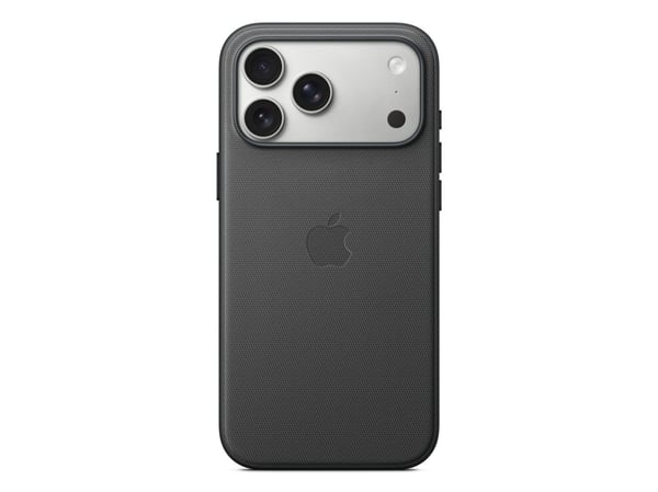 Apple - Baksidedeksel for mobiltelefon - MagSafe-samsvar - TechWoven - svart - for iPhone 17 Pro Max