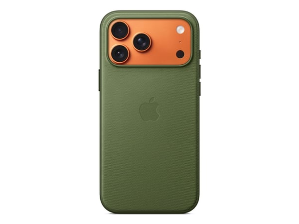 Apple - Baksidedeksel for mobiltelefon - MagSafe-samsvar - TechWoven - grønn - for iPhone 17 Pro Max