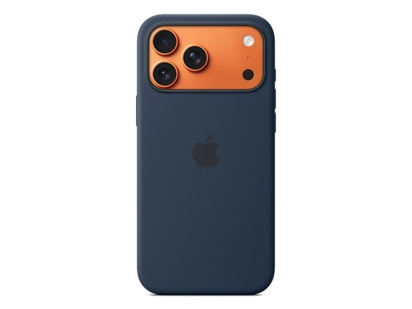 Apple - Baksidedeksel for mobiltelefon - MagSafe-samsvar - silikon - midnatt - for iPhone 17 Pro Max