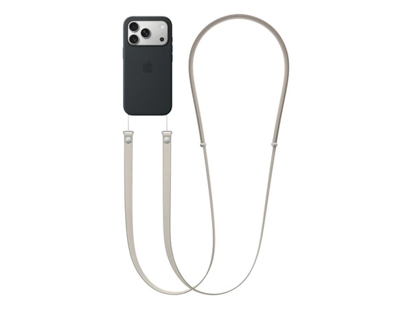 Apple - Skulderstropp for mobiltelefon - gyllenbrun