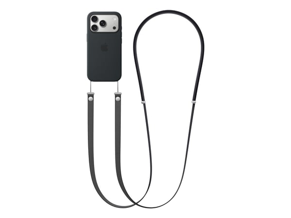 Apple - Skulderstropp for mobiltelefon - svart