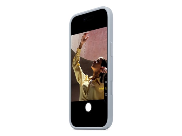 Apple - Støtfanger for mobiltelefon - forsterket polykarbonatplast - lys blå - for iPhone Air