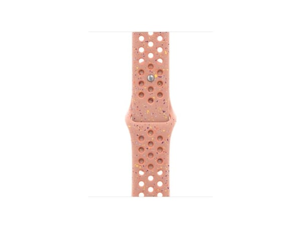 Apple Nike - Bånd for smart armbåndsur - 42mm - S/M-størrelse - alpenglow rosa - for Watch Hermès Series 7, Hermès Series 9, SE 3, Series 10, Serie...