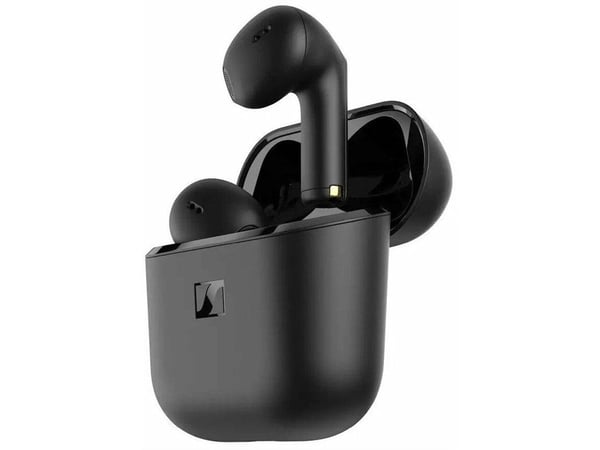 Sennheiser ACCENTUM Open - True wireless-hodetelefoner med mikrofon - i øret - Bluetooth - svart