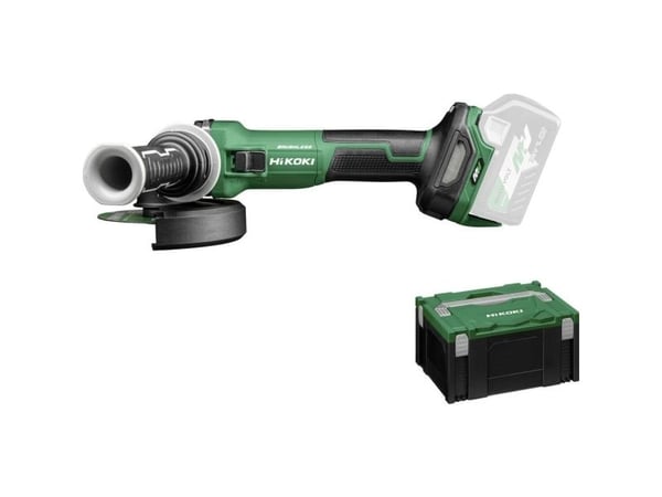 Hikoki G3613DVEW2Z, 10000 varv/min, 12,5 cm, Batteri, 3 kg, Borstlös motor - SOLO