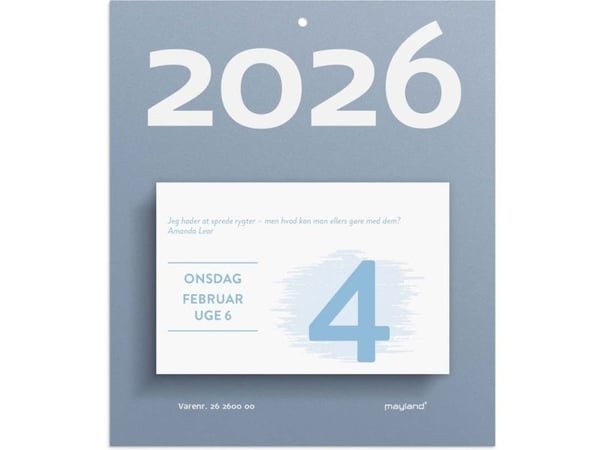 Afrivningskalender Humør 2026