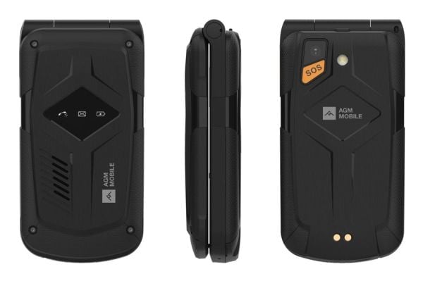 AGM M10, Simpukka, Kaksois-SIM, 6,1 cm (2.4"), Bluetooth, 1200 mAh, musta