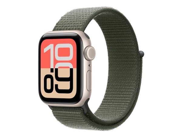 Apple - Sløyfe for smart armbåndsur - 40mm - 130 - 200 mm - skog - for Watch Hermès Series 7, Hermès Series 9, SE 3, Series 10, Series 11, Series 8...